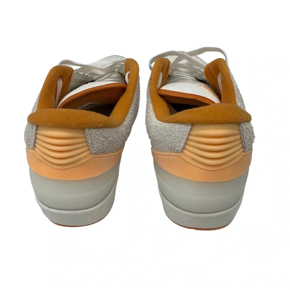 NIKE AIR JORDAN 2 RETRO LOW SAIL-MELON TINT-LIGHT CURRY SZ 18 [DV9956-118] Shoes